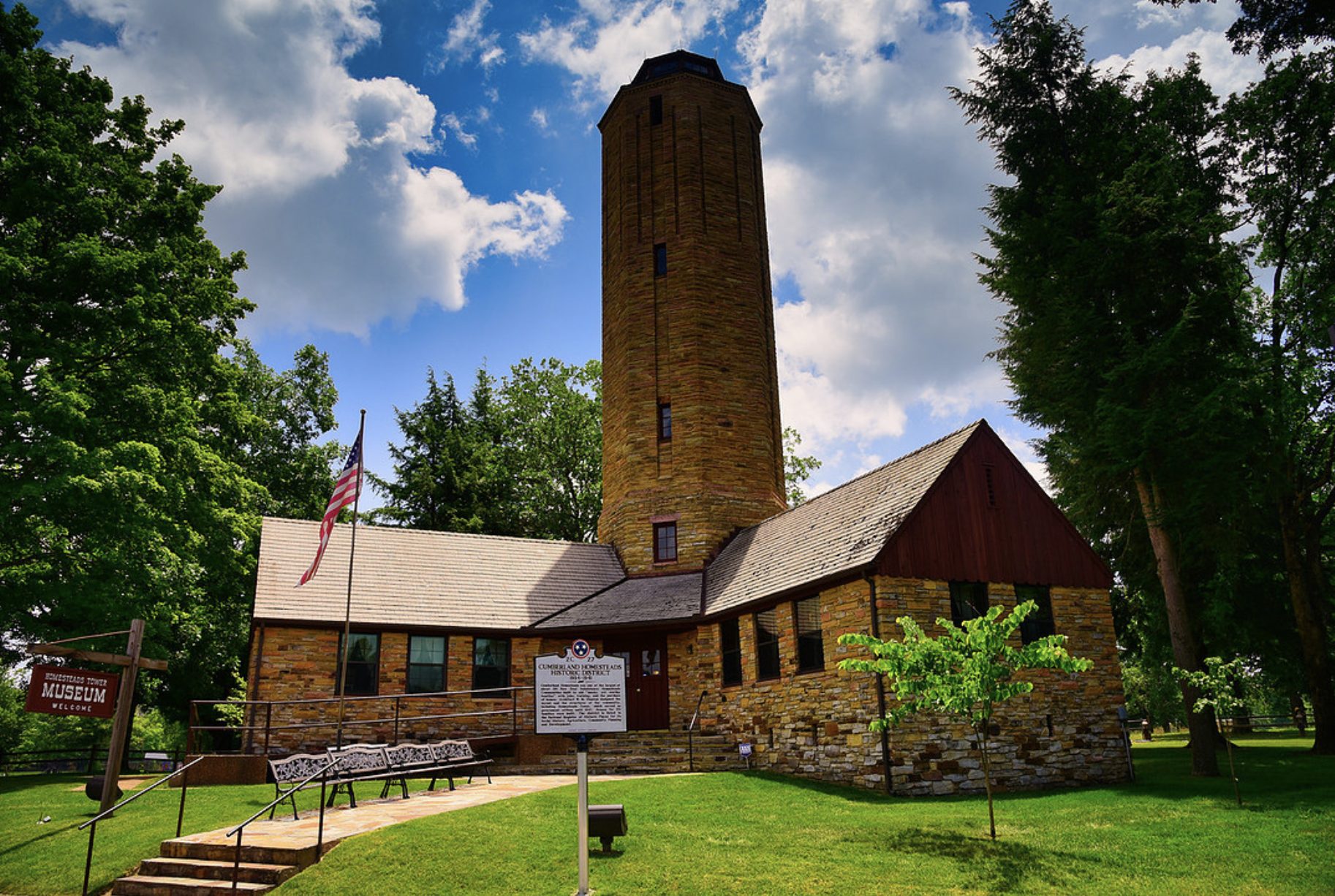 Picture of the homestead tower in Crossville, TN